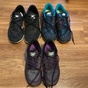 Lot of Women’s Nike Running Sneakers sz 9.5